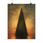 Black Obelisk Art Print
