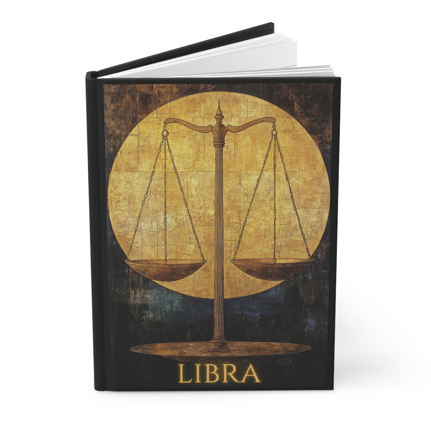 Libra Zodiac Hardcover Journal