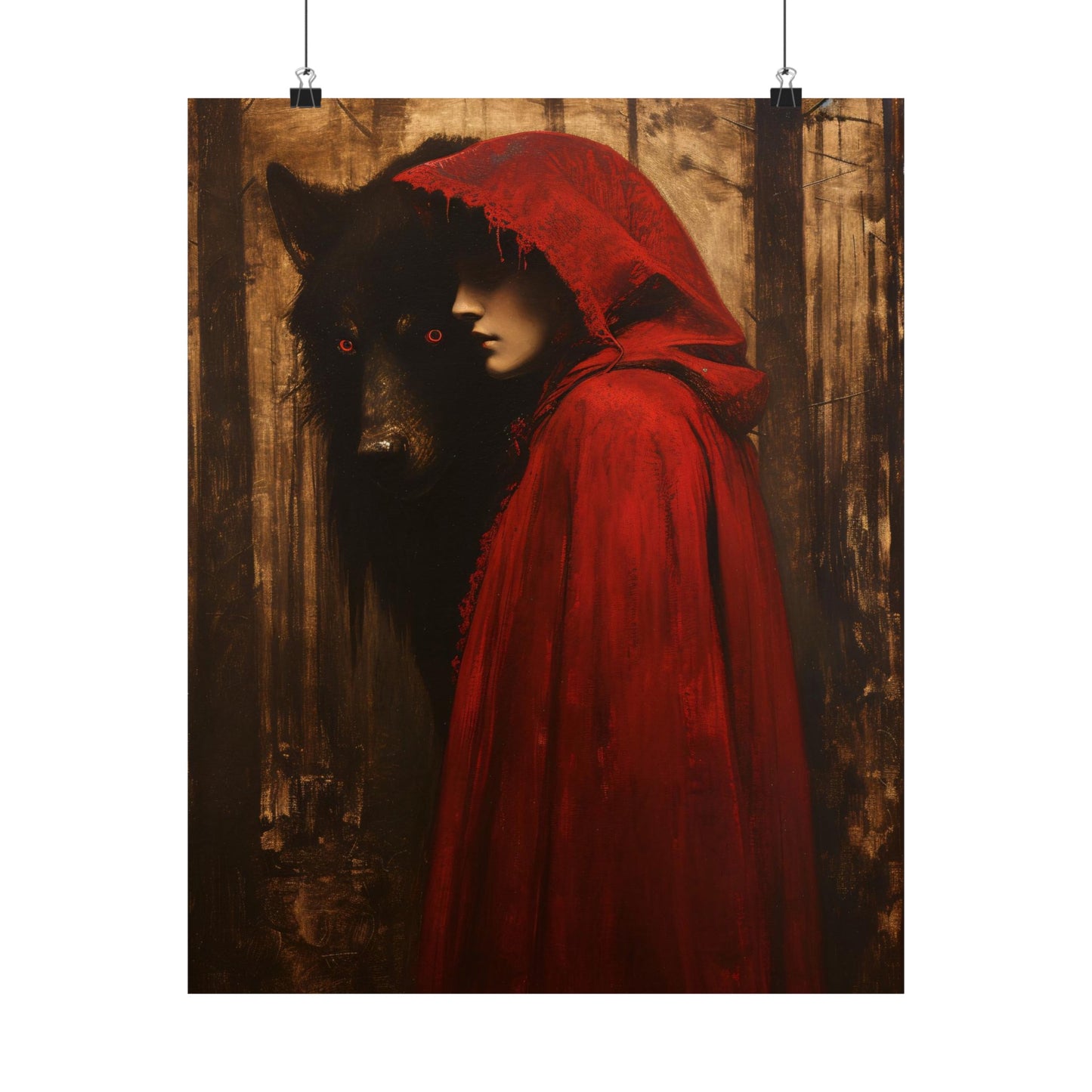Red Riding Hood Art Print
