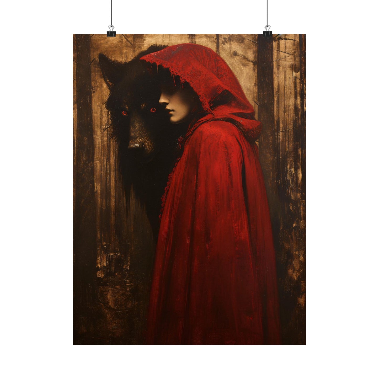 Red Riding Hood Art Print