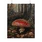Fly Agaric Mushroom Art Print