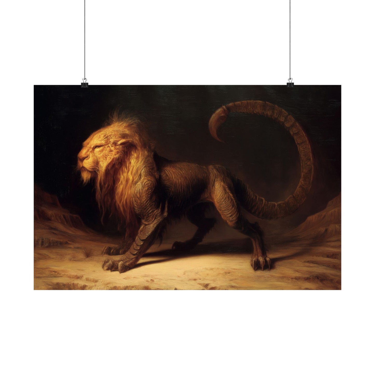 Manticore Art Print