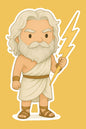 Greek God Chibi Stickers