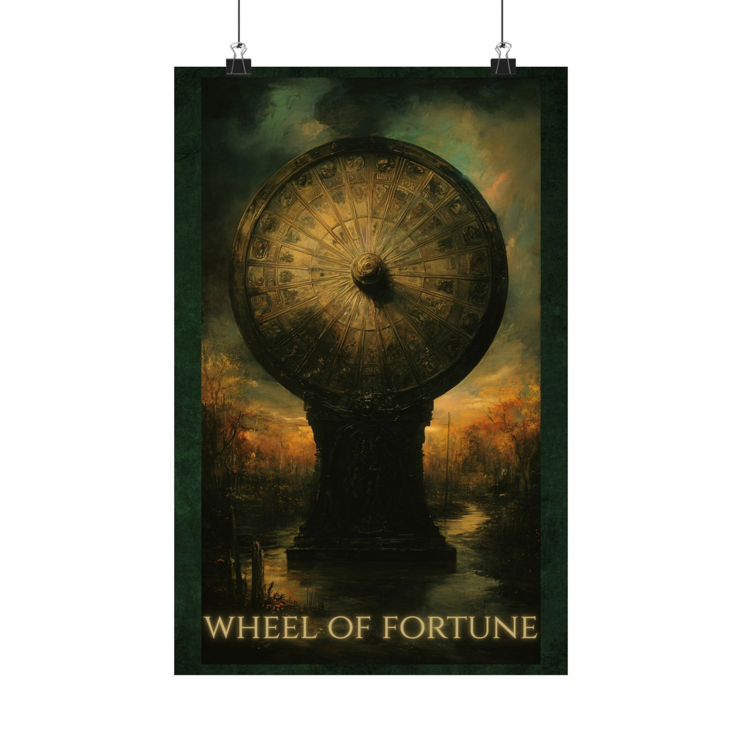 Wheel of Fortune Tarot Art Print