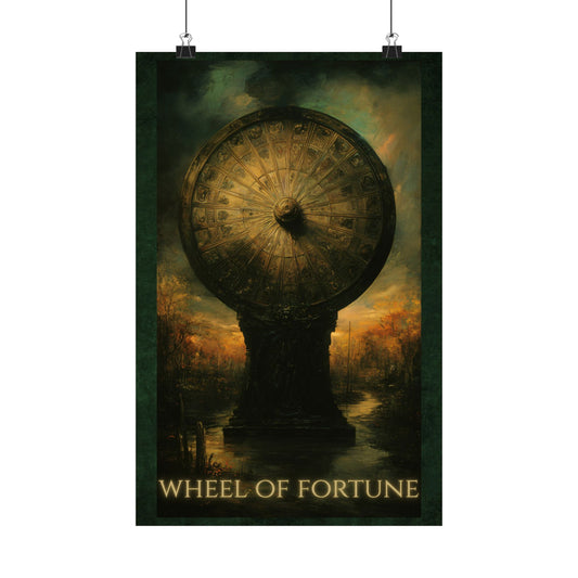Wheel of Fortune Tarot Art Print