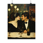 New Year's Eve Romance Art Print