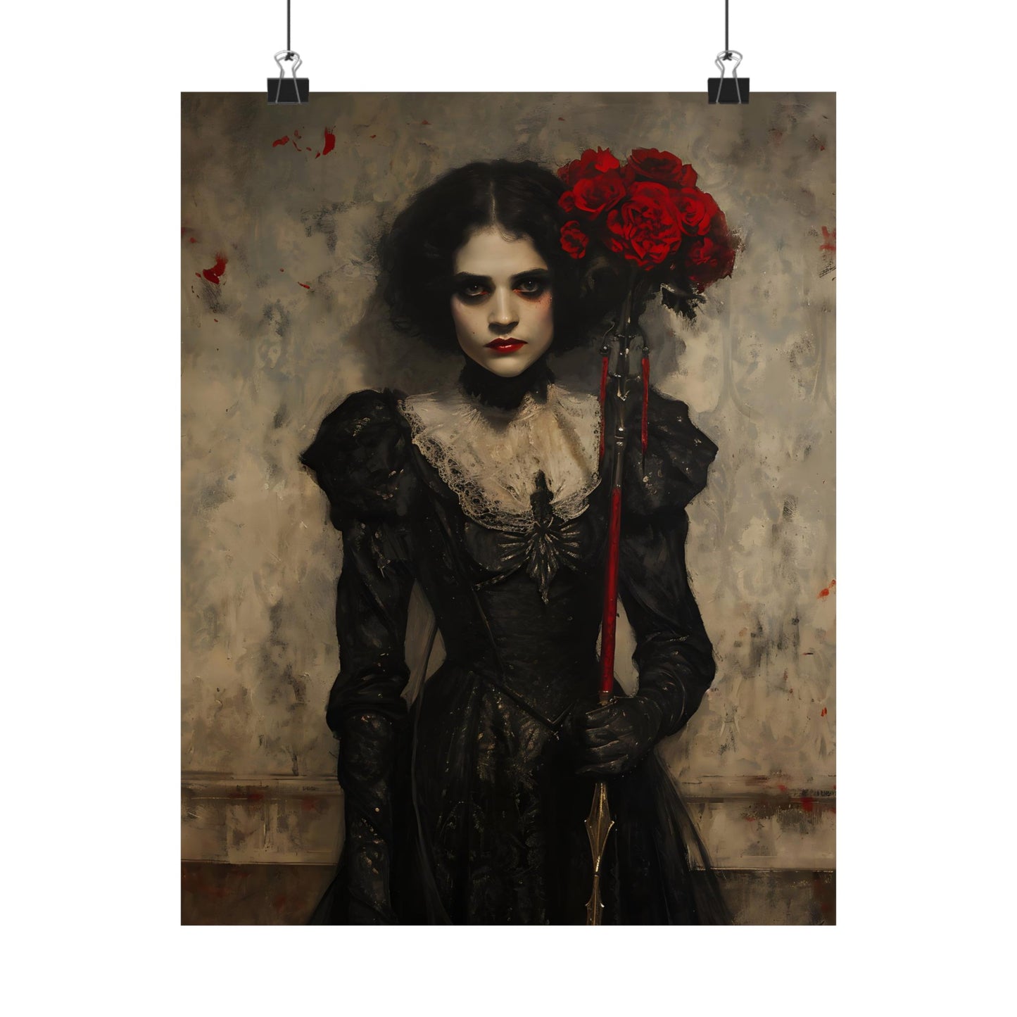 Lady of Thorns Art Print