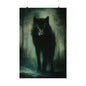 Wolf Witch Familiar Art Print