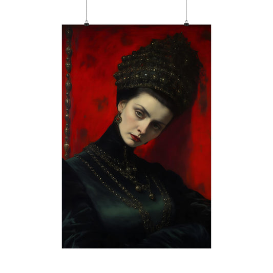 Countess Elizabeth Bathory Art Print