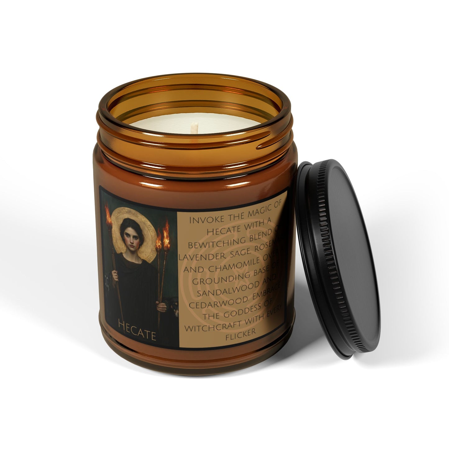 Hecate Goddess Candle