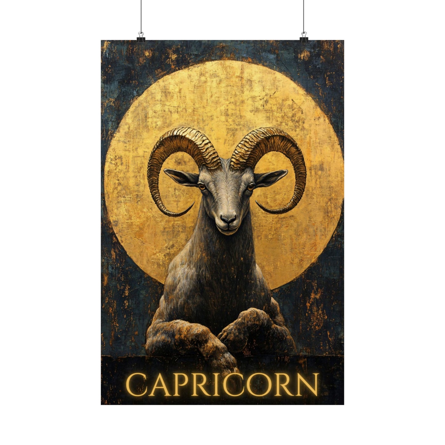 Capricorn Zodiac Art Print