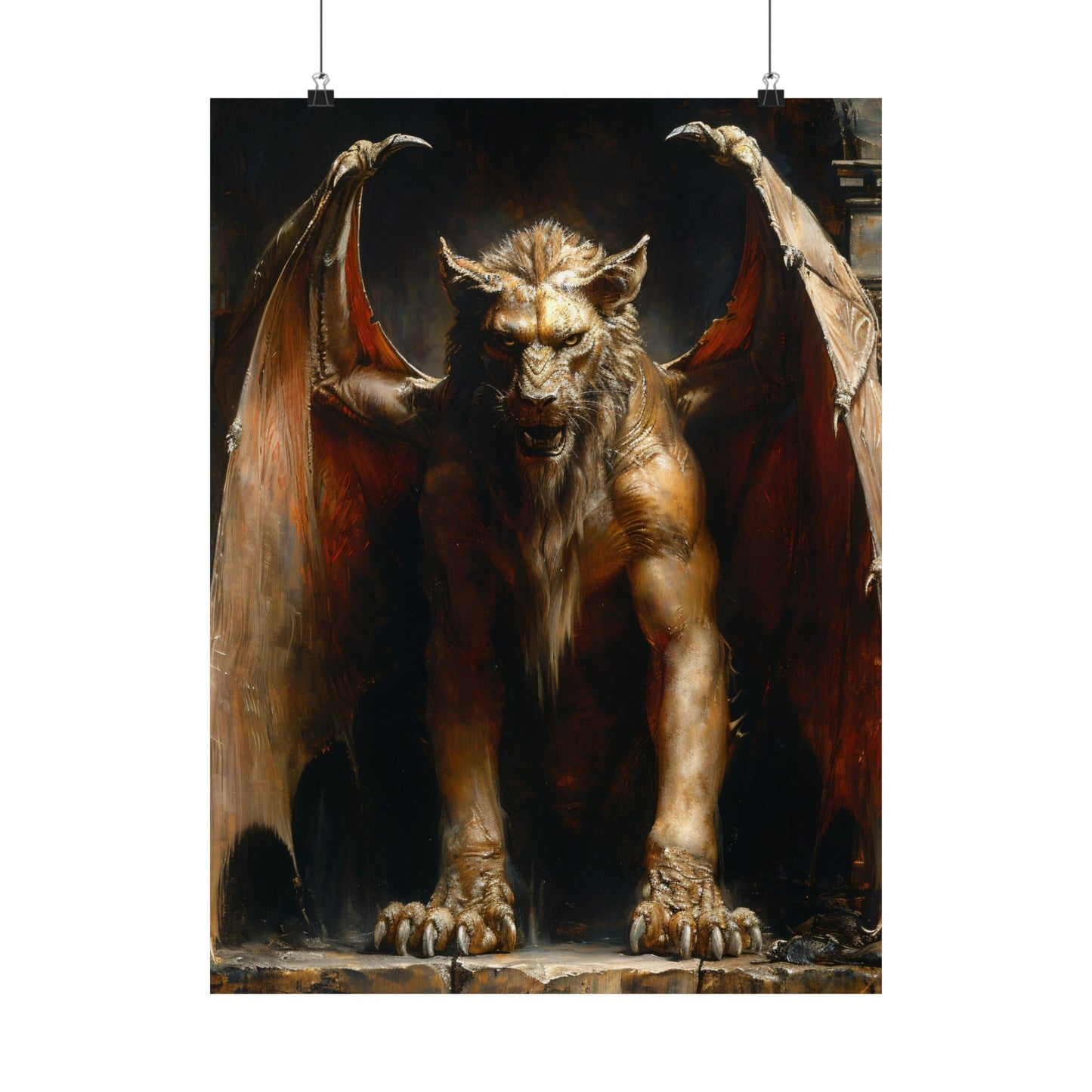 Manticore Art Print