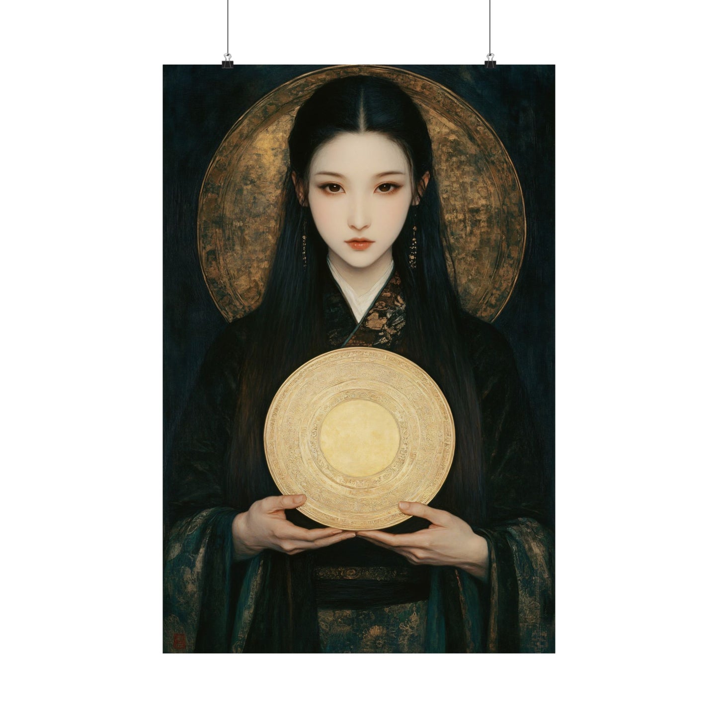 Amaterasu Japanese Goddess Art Print