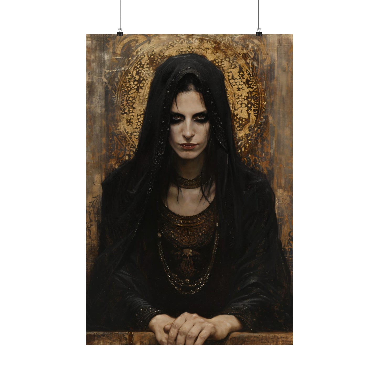 Shadow Priestess Art Print