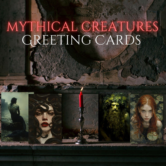 Mythical Creatures Greeting Cards