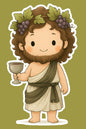 Greek God Chibi Stickers