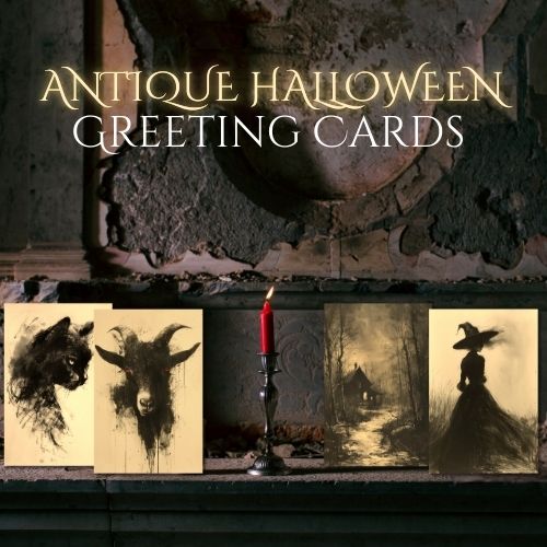 Antique Halloween Greeting Cards