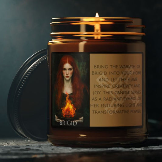 Brigid Goddess Soy Candle
