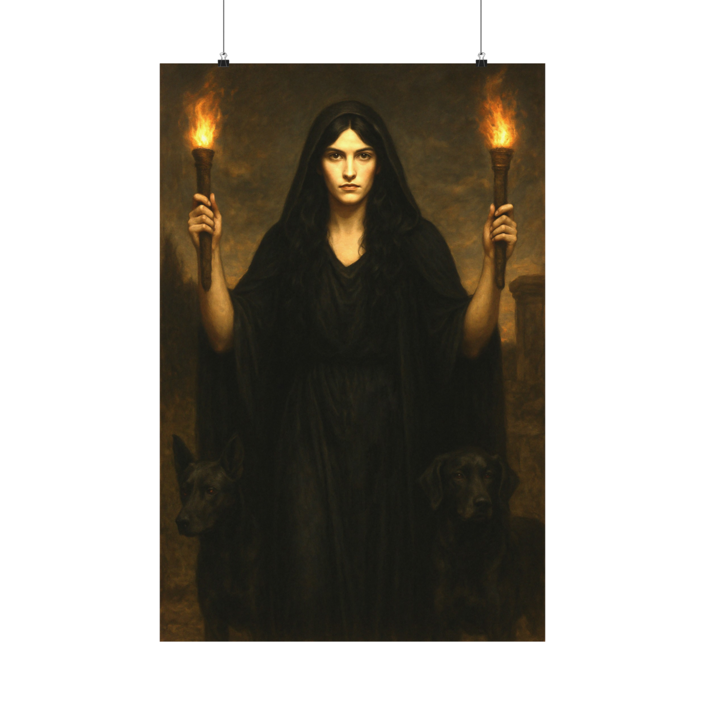 Hecate Art Print - Arcanum Nocturne Series