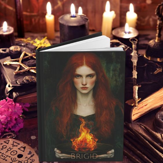 Brigid Goddess Hardcover Journal