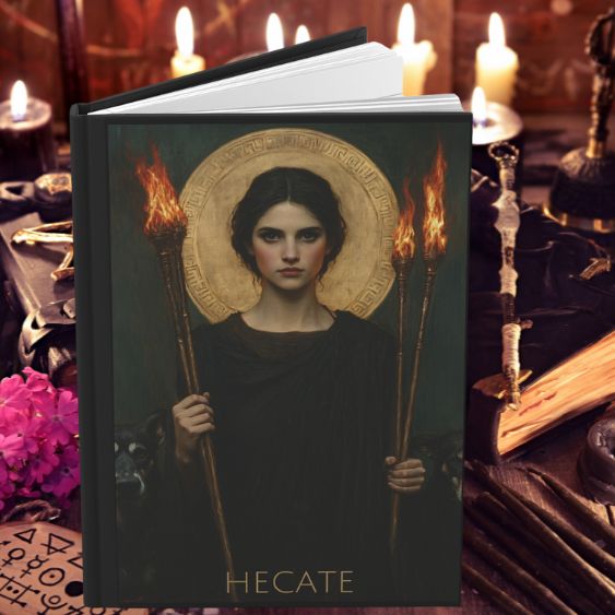 Hecate Goddess Hardcover Journal