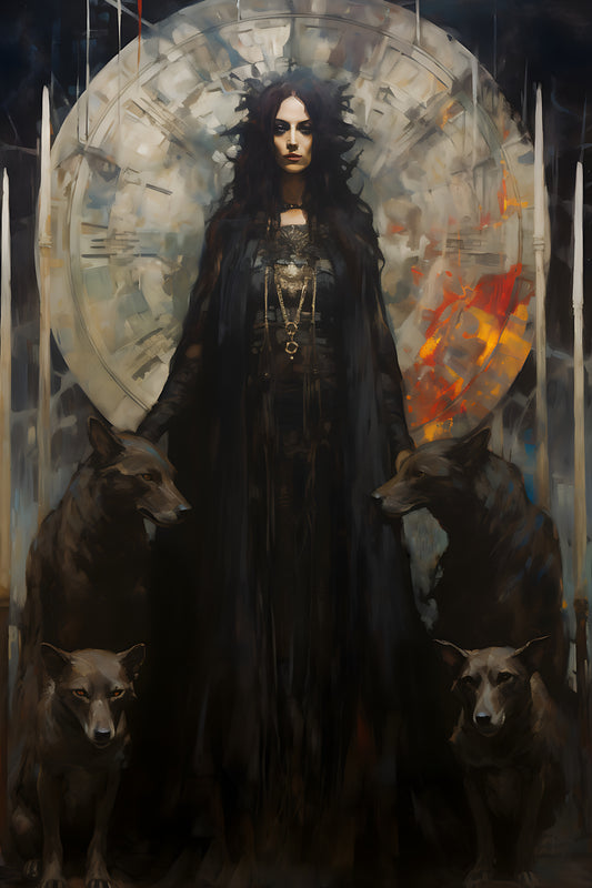 Hecate in Hades Art Print