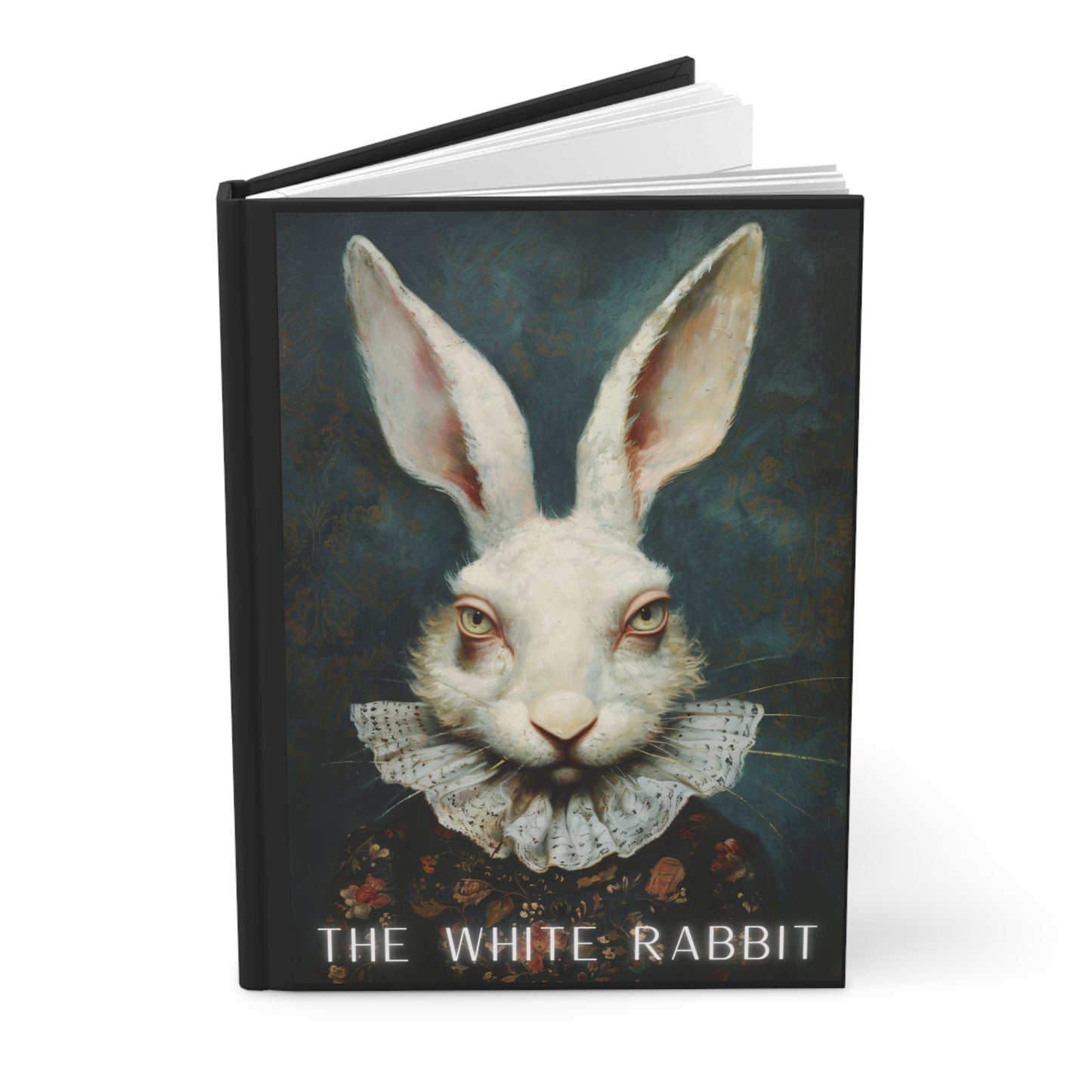 White Rabbit Hardcover Journal