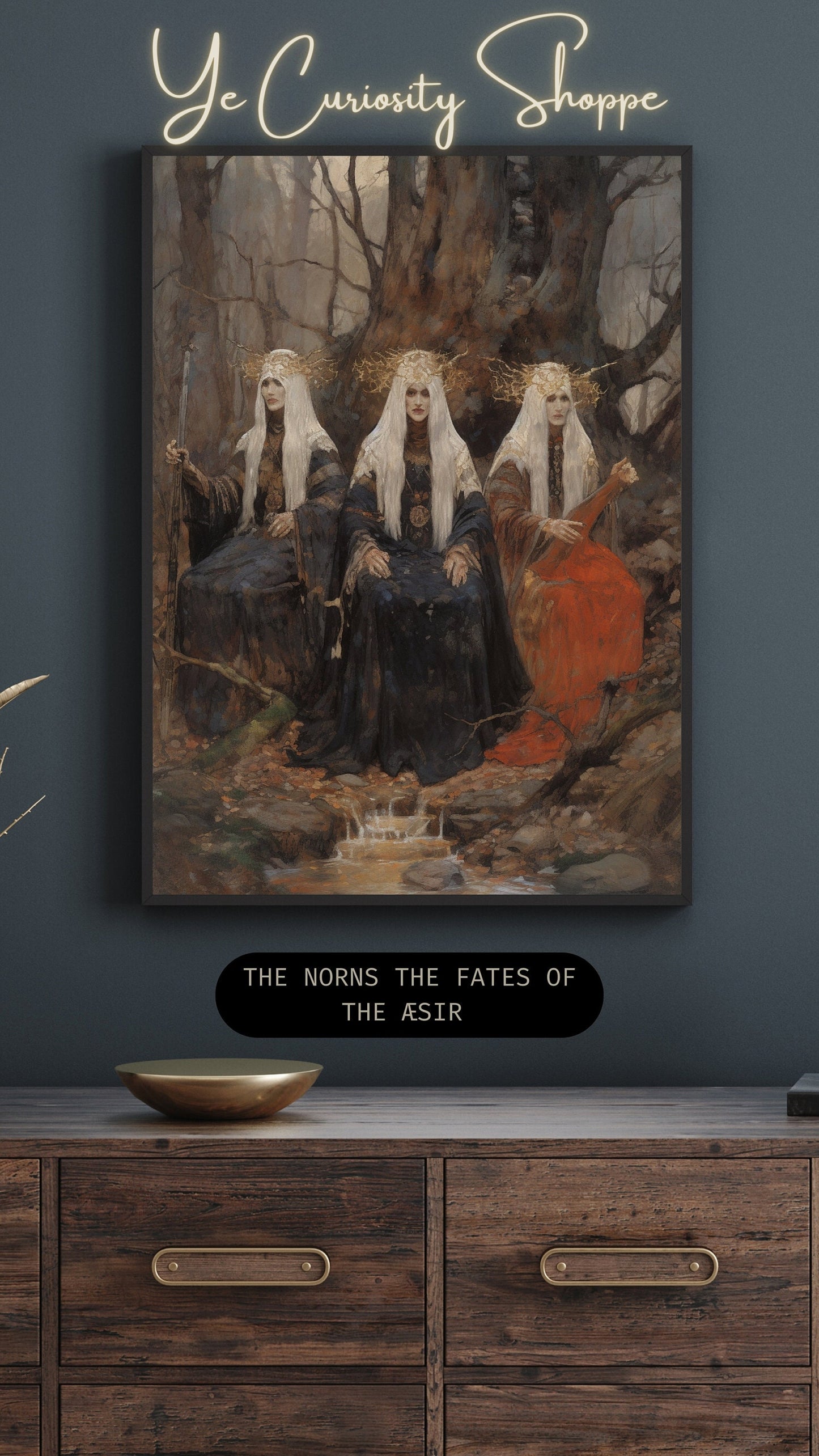 The Norns Art Print
