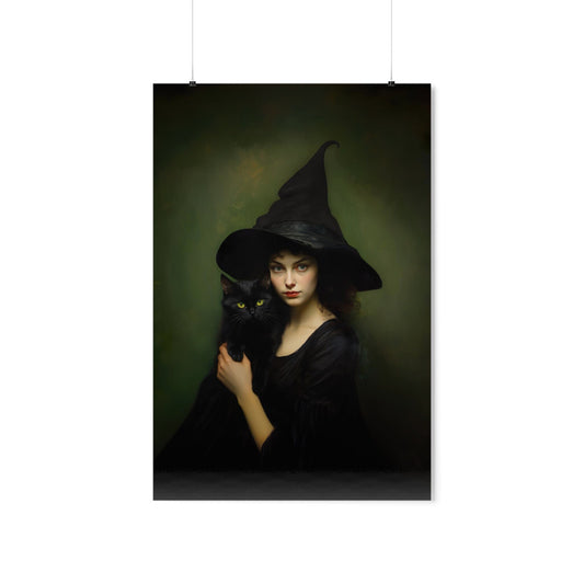 Halloween Witch Art Print