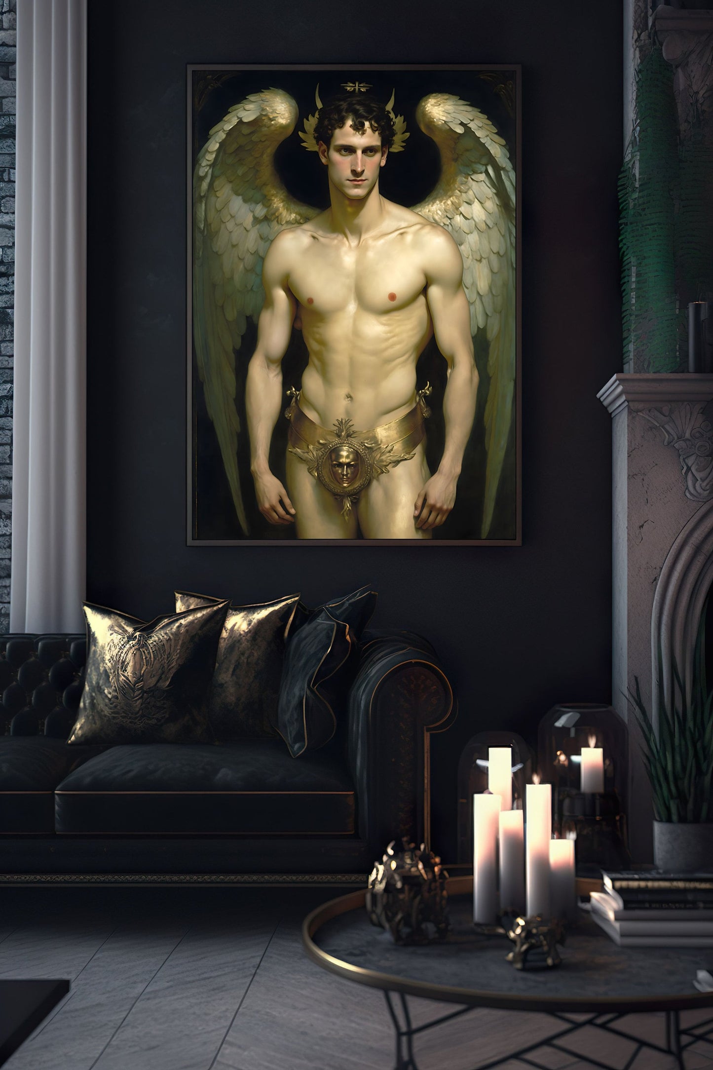 Eros God of Love Art Print