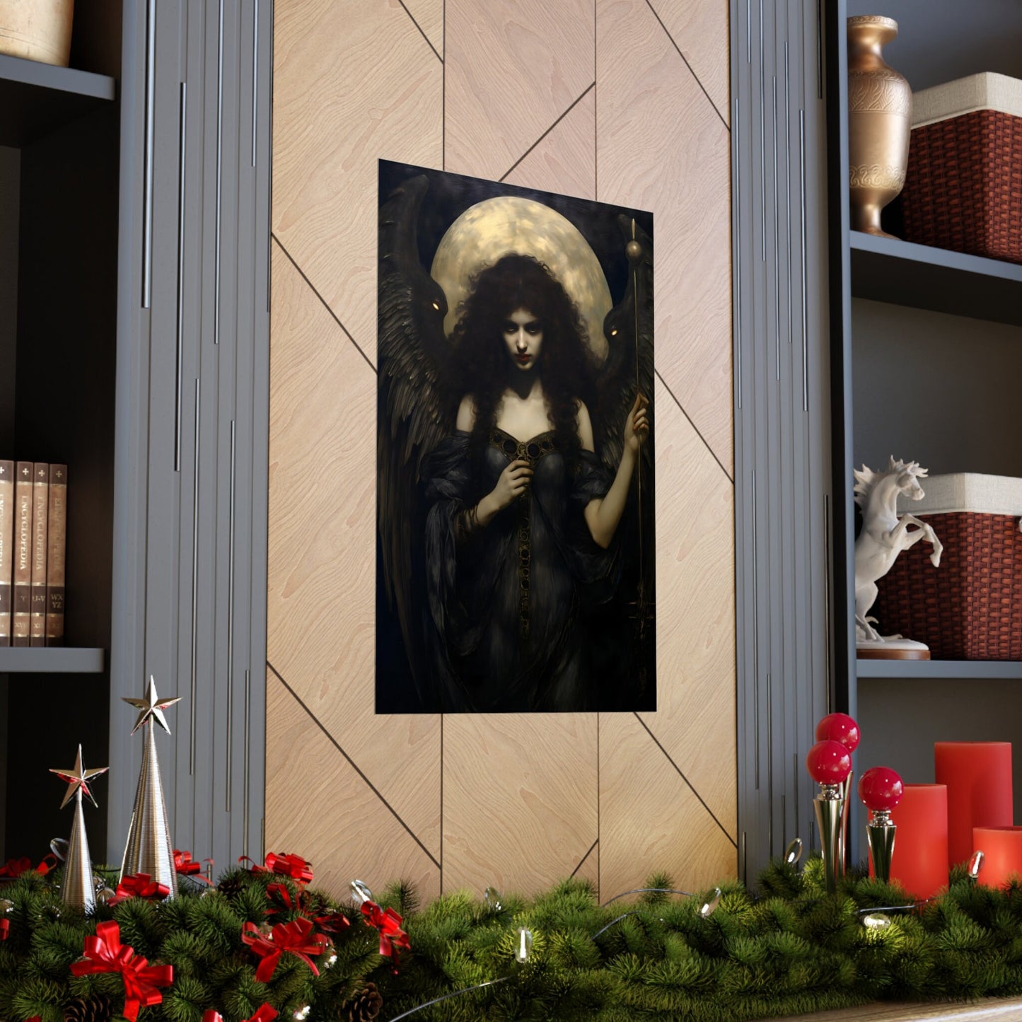 Nyx Goddess of Night Art Print