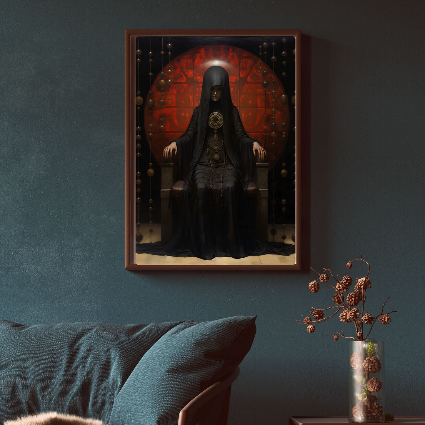 Pythia Oracle at Delphi Art Print