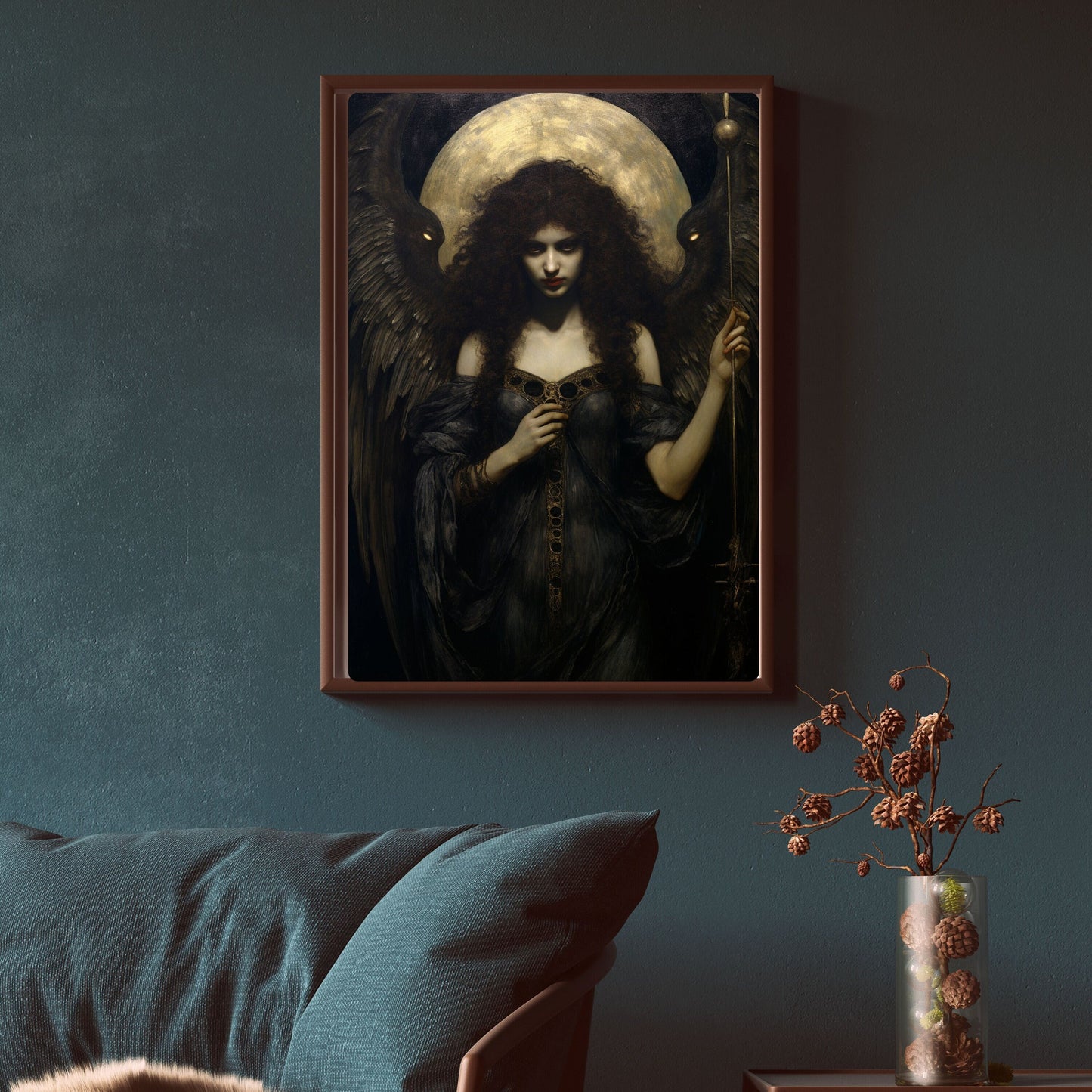 Nyx Goddess of Night Art Print