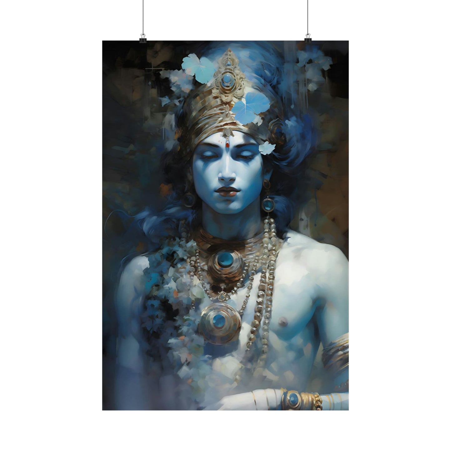 Lord Krisha Art Print