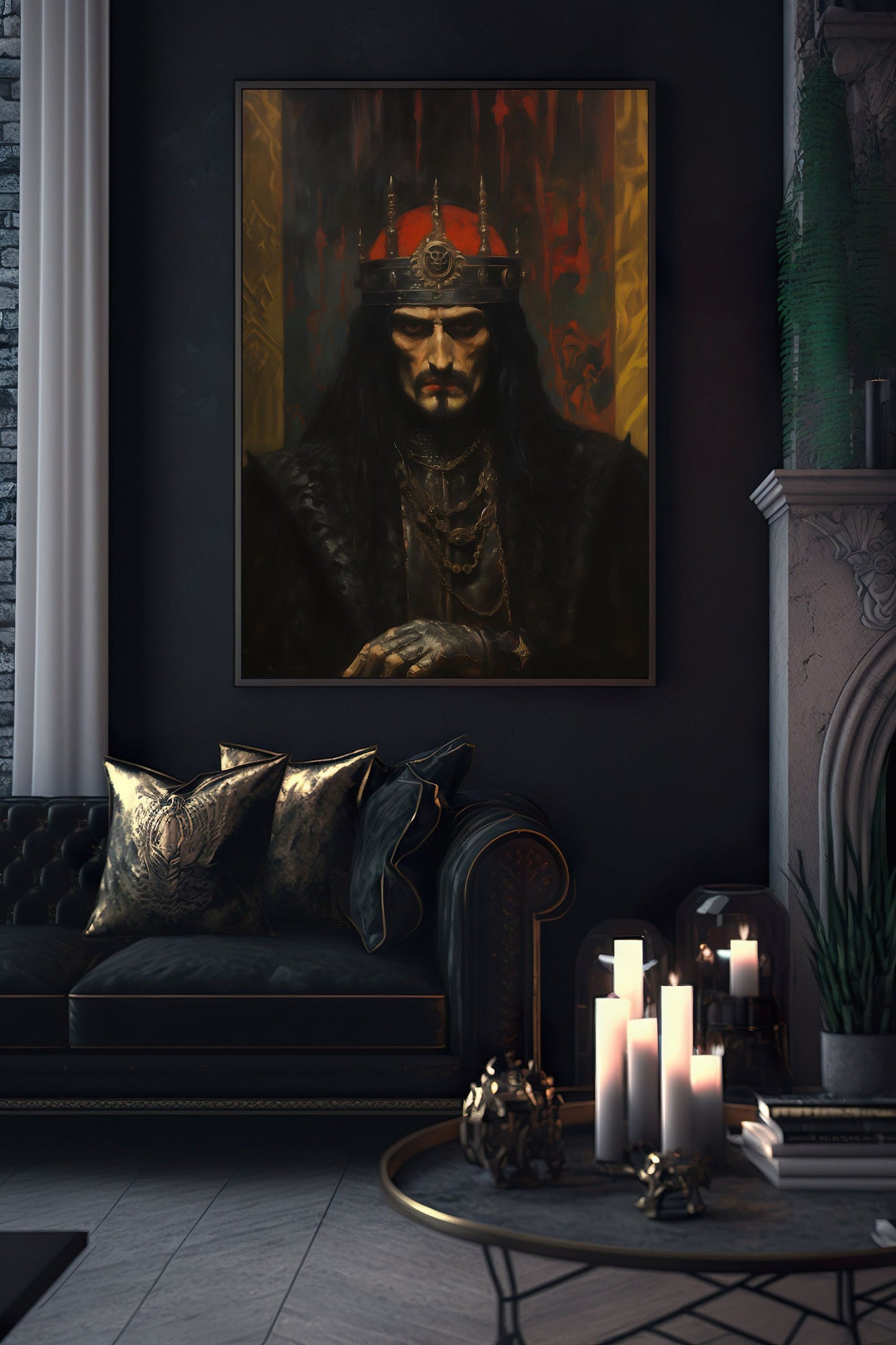 Vlad the Impaler Art Print