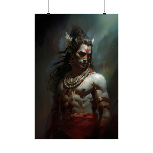 Lord Shiva Art Print