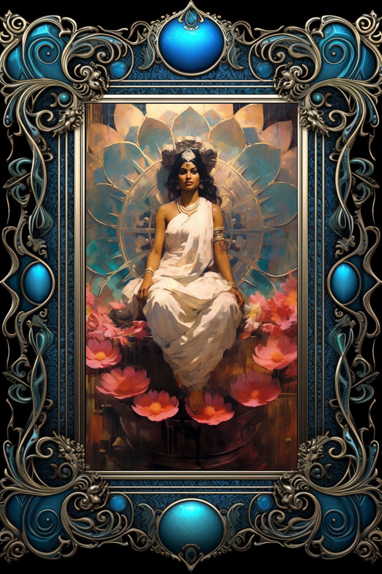 Lady Lakshmi Art Print