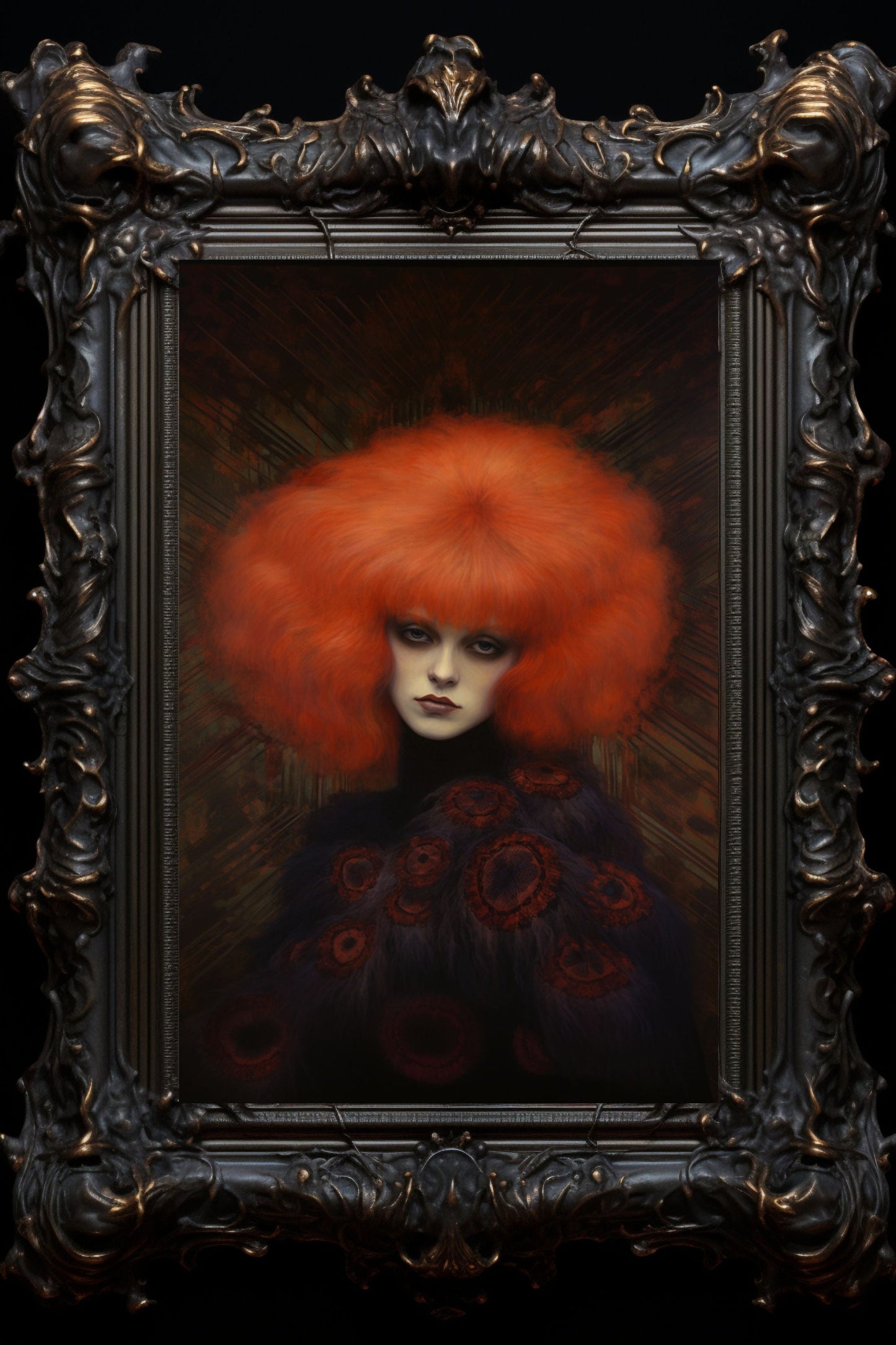 Daughters of Dream - Ruby Art Print