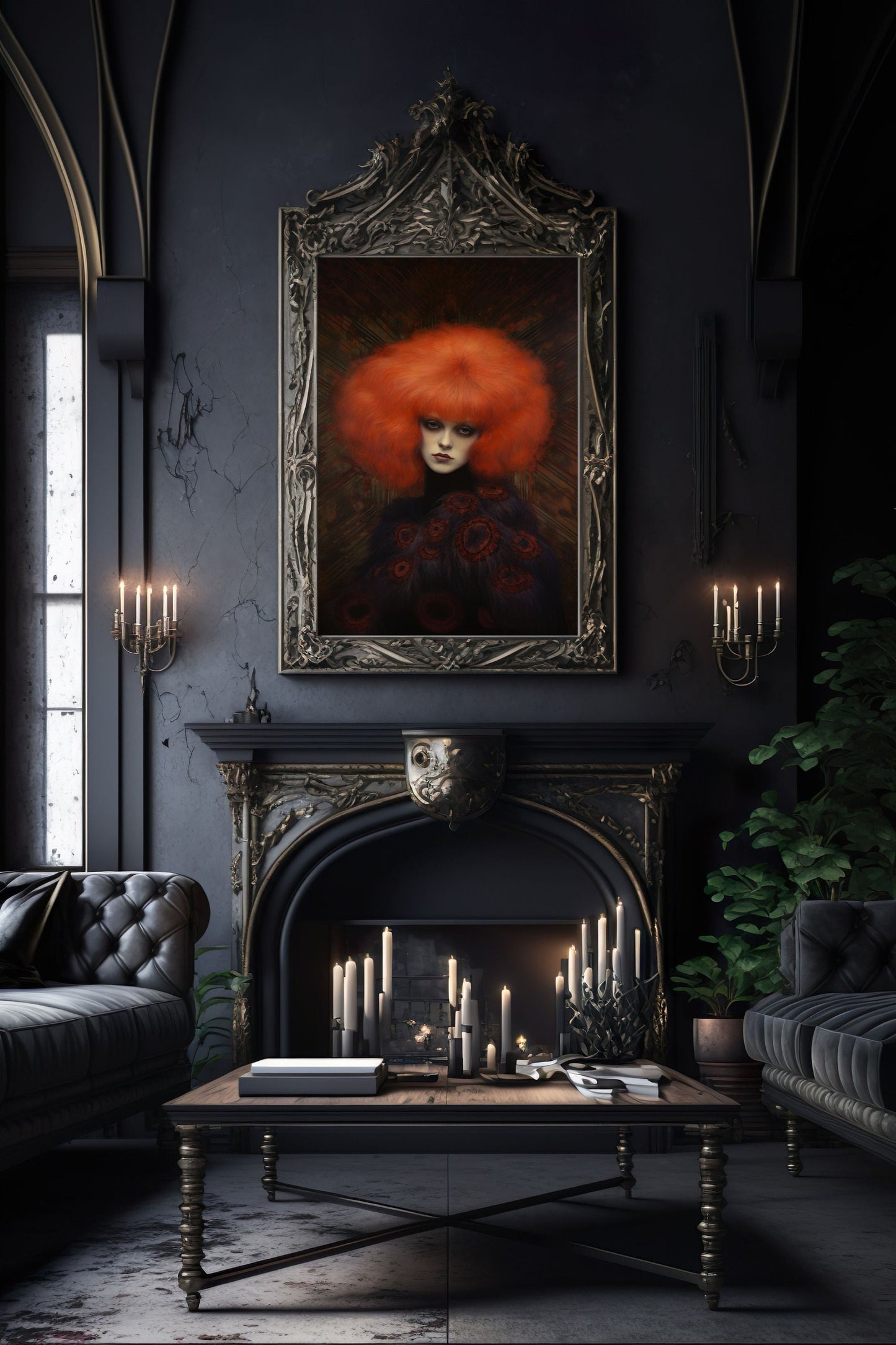 Daughters of Dream - Ruby Art Print