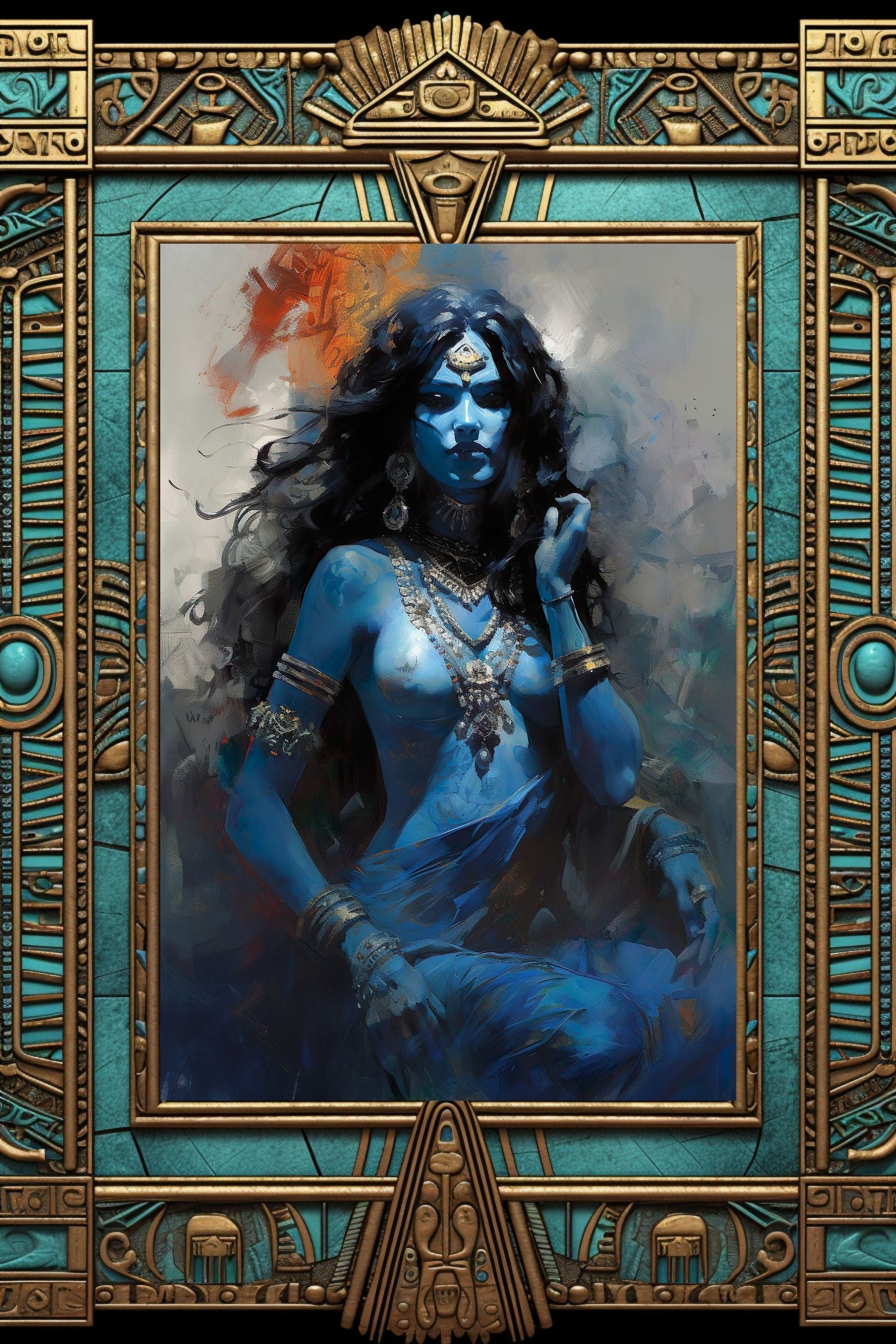 Kali Ma Art Print