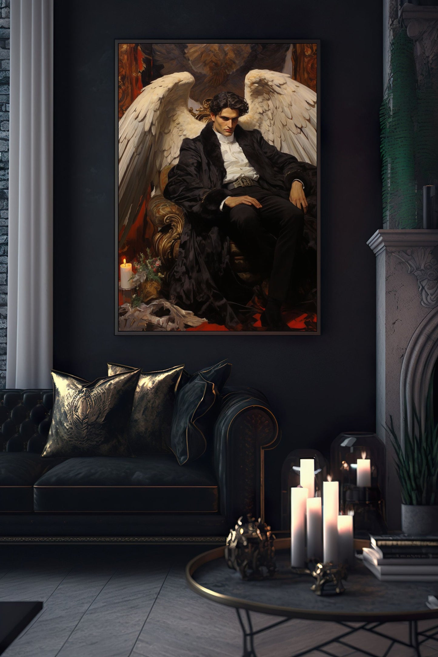 Archangel Gabriel Art Print