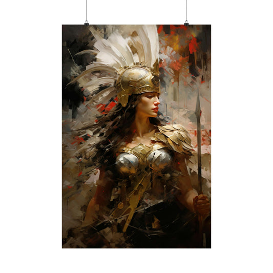 Athena Goddess of Wisdom Art Print