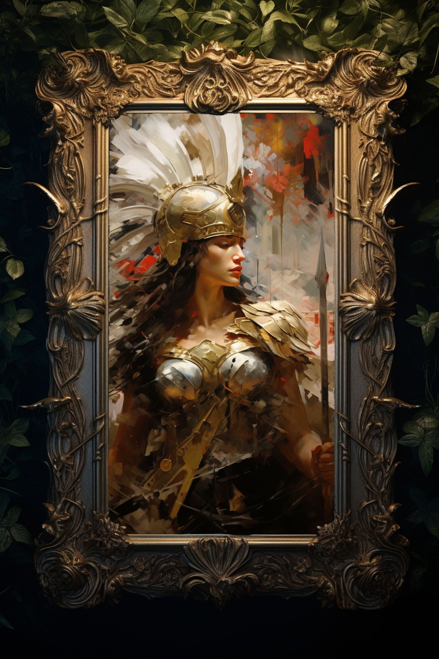 Athena Goddess of Wisdom Art Print