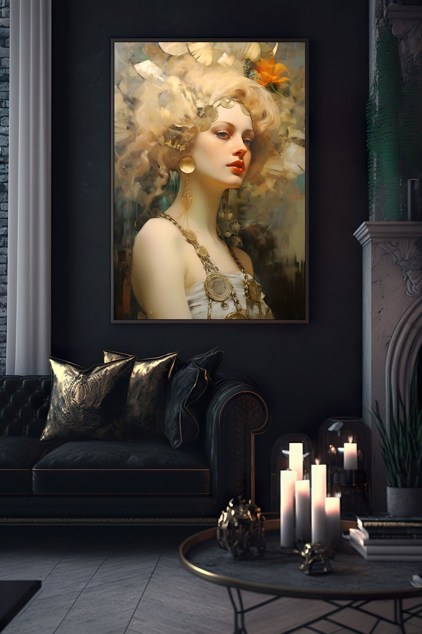 Aphrodite Goddess of Love Art Print