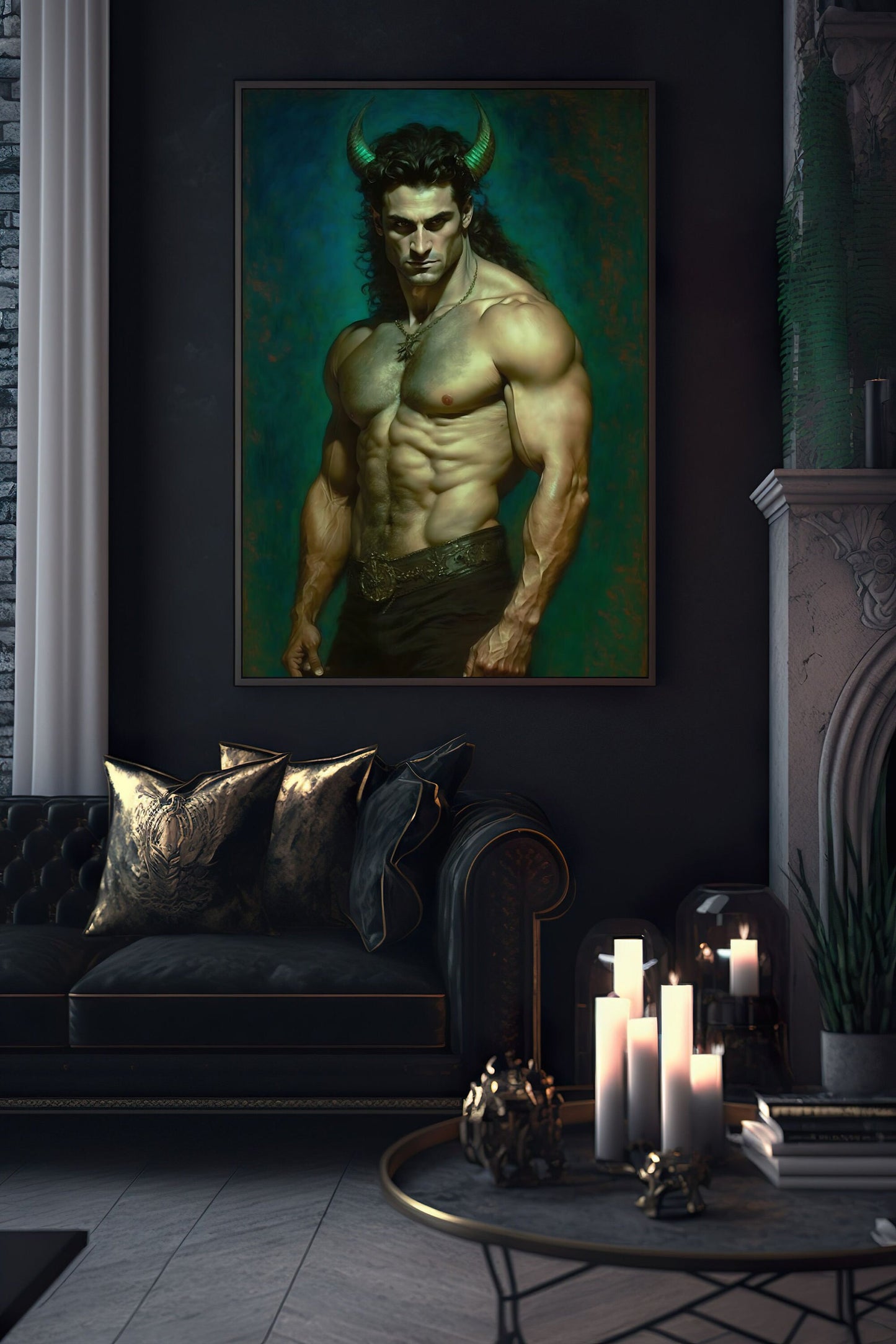Pan God of Nature Art Print