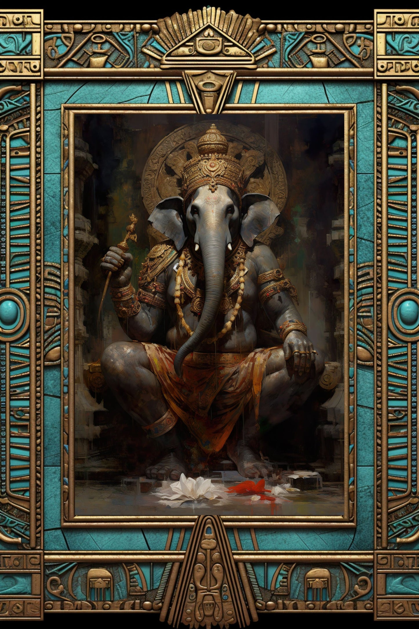 Lord Ganesh Art Print