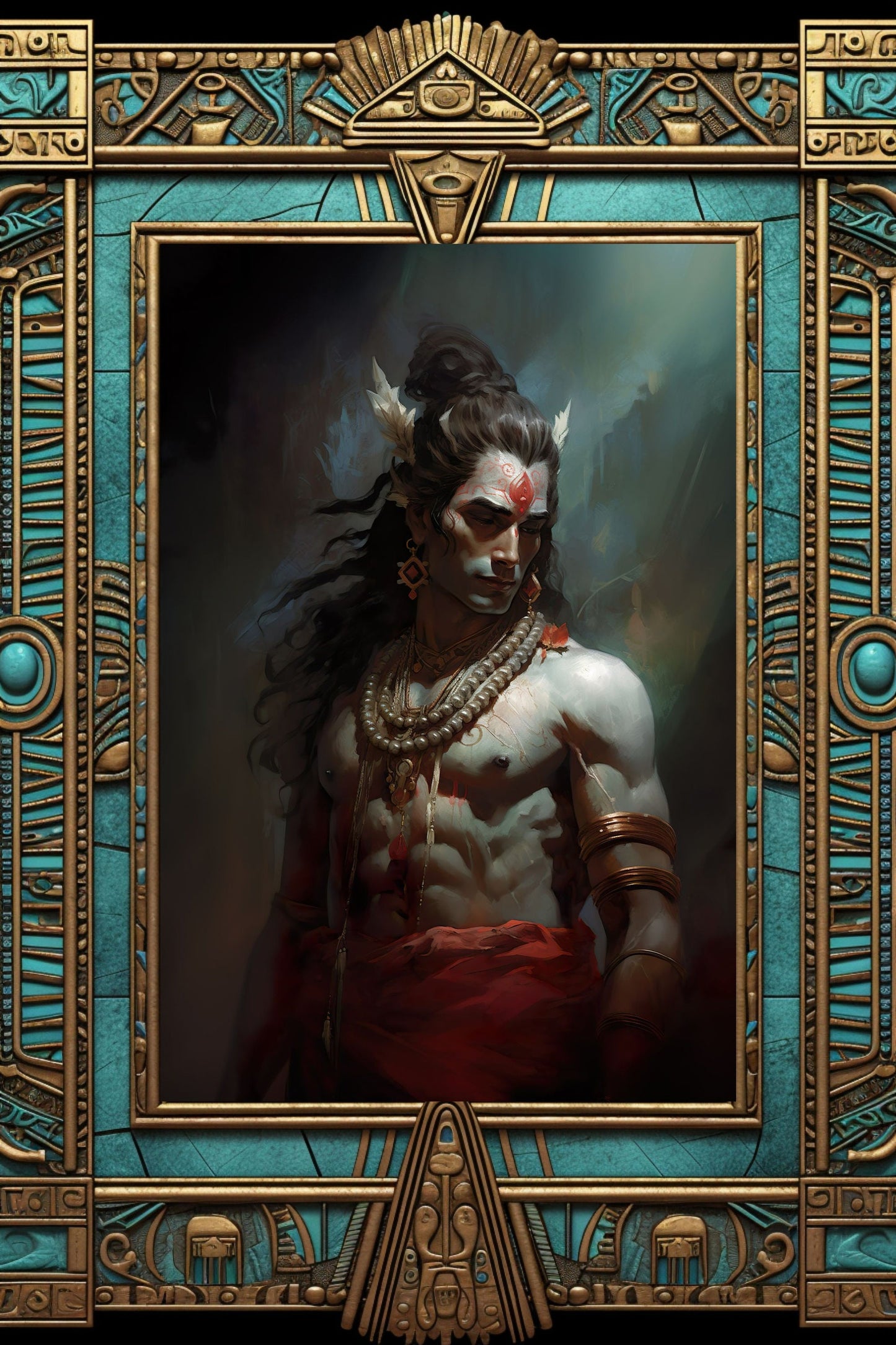 Lord Shiva Art Print