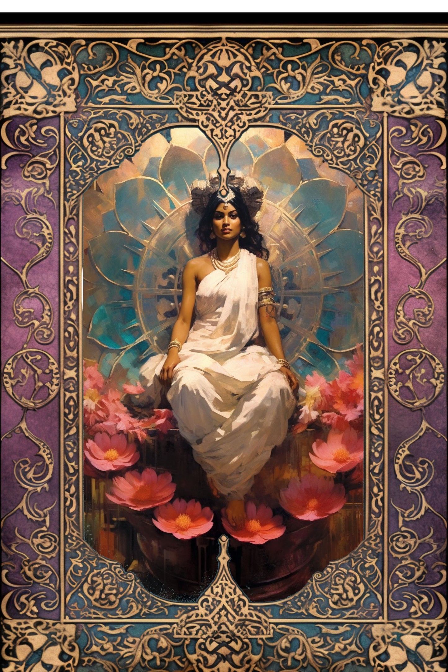 Lady Lakshmi Art Print