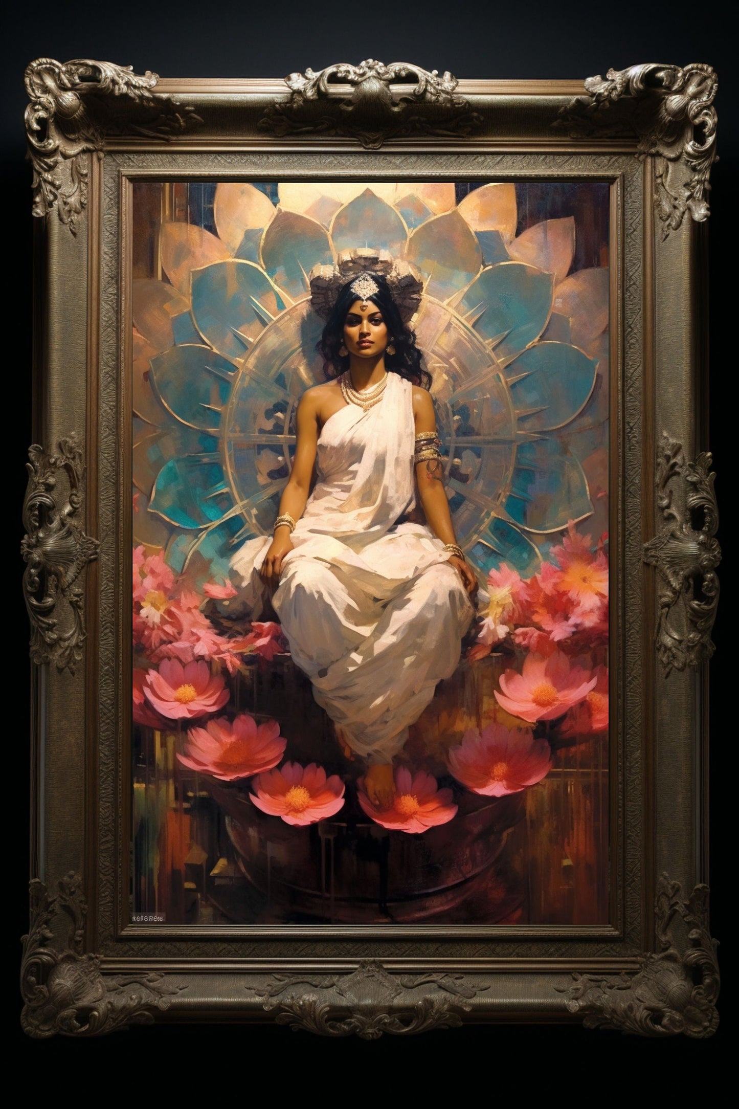 Lady Lakshmi Art Print