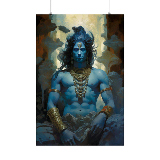 Lord Vishnu Art Print